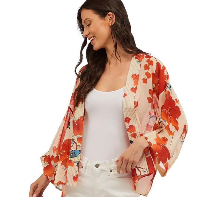 Blossom Branch Kimono Top