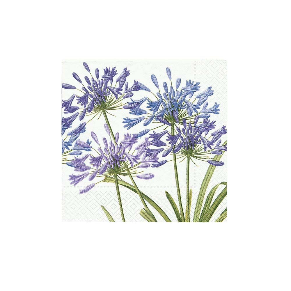 Agapanthus Paper Cocktail Napkins