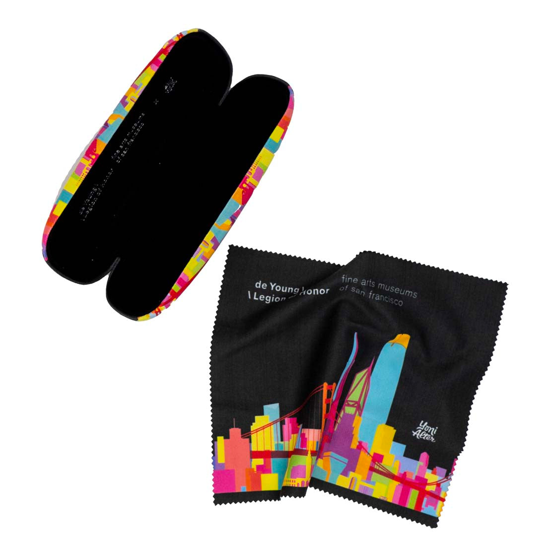 San Francisco Skyline Sunglass &amp; Cloth Case