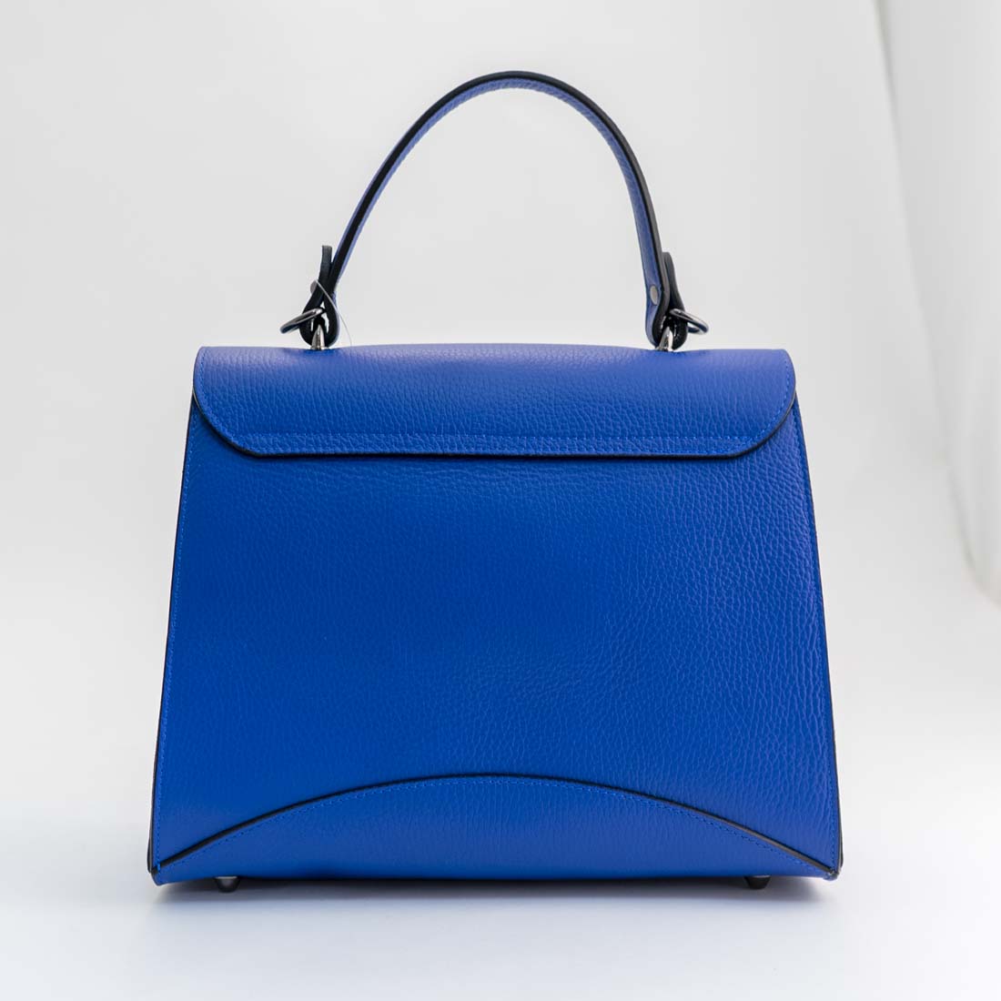 Royal Blue Alba Leather Handbag