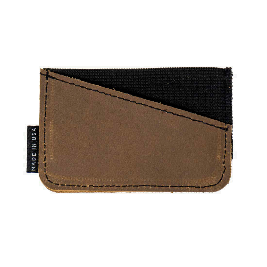 Black Minimalist Leather Wallet