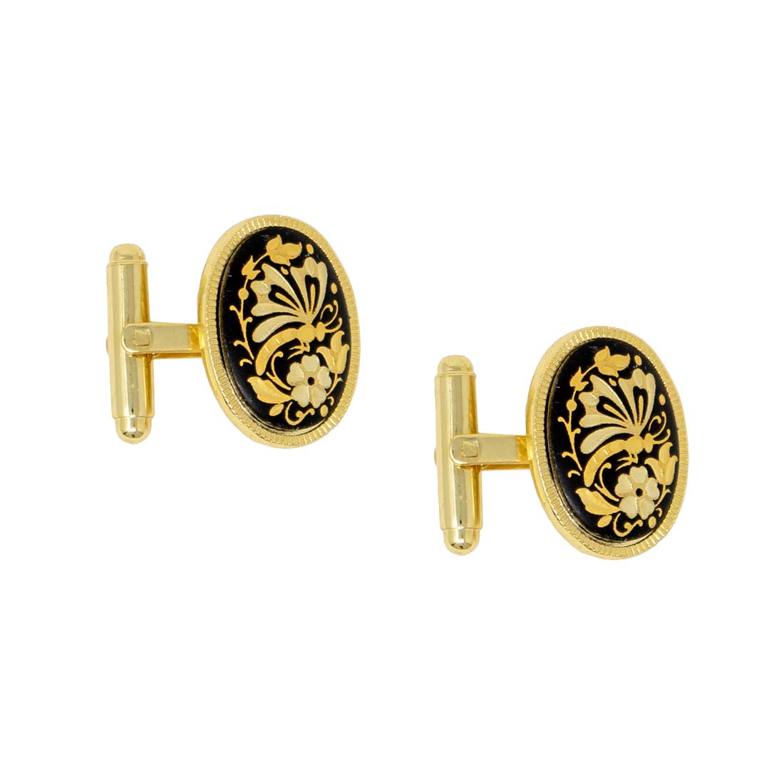 Renaissance Damascene Cufflinks