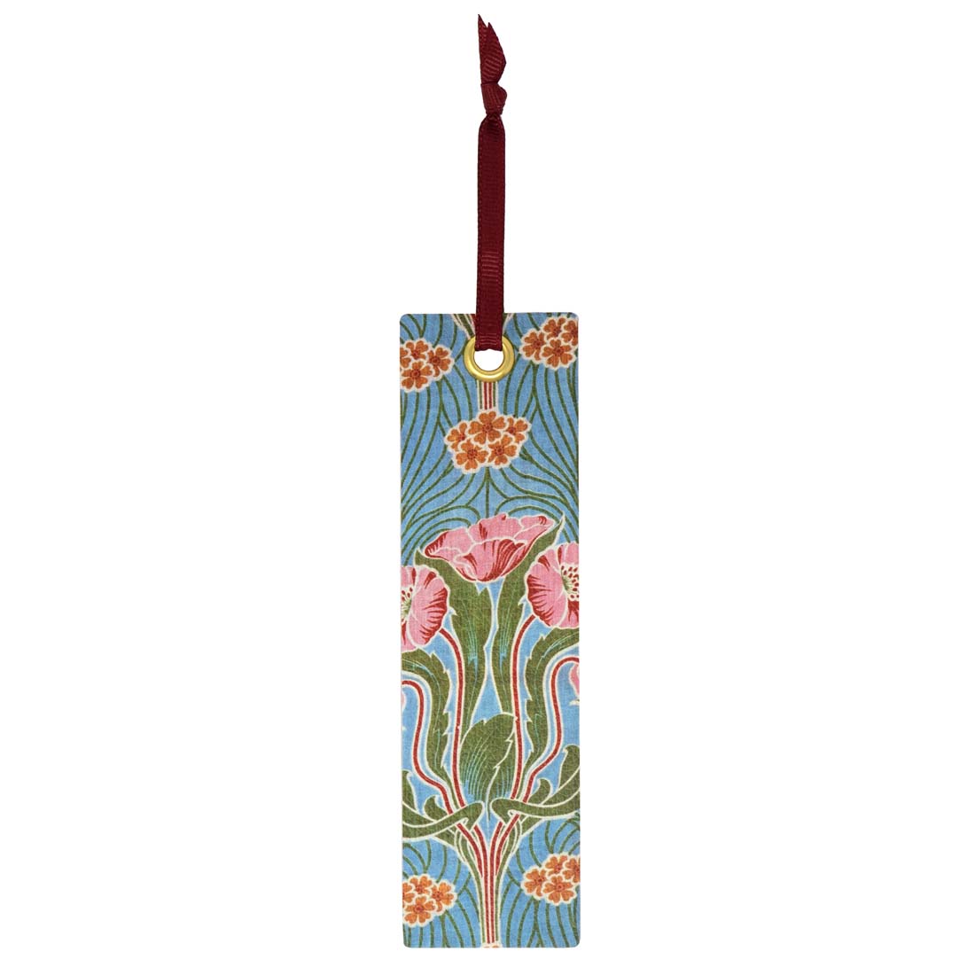 Steiner Poppies Faux Leather Bookmark