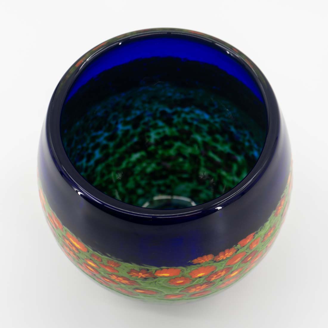 Cobalt Tall Bowl