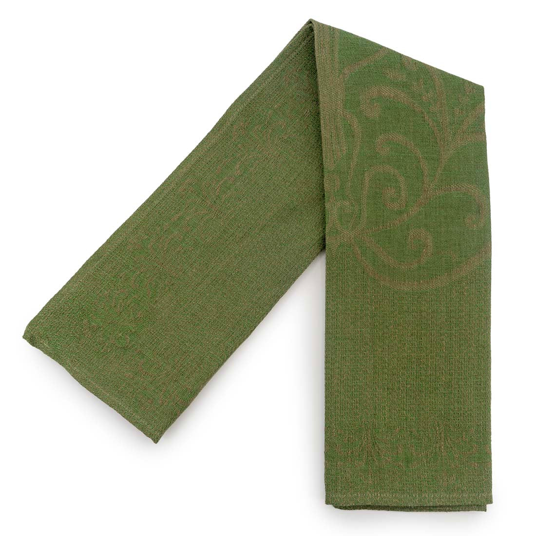 Green Italian Linen Tea Towel