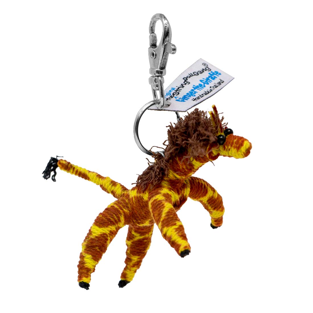 Ginger the Giraffe String Doll