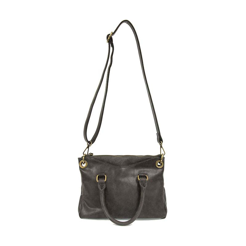 Stella Mini Convertible Satchel with Faux Suede Trim