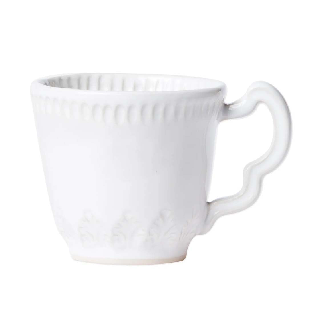 Incanto Stone White Leaf Mug