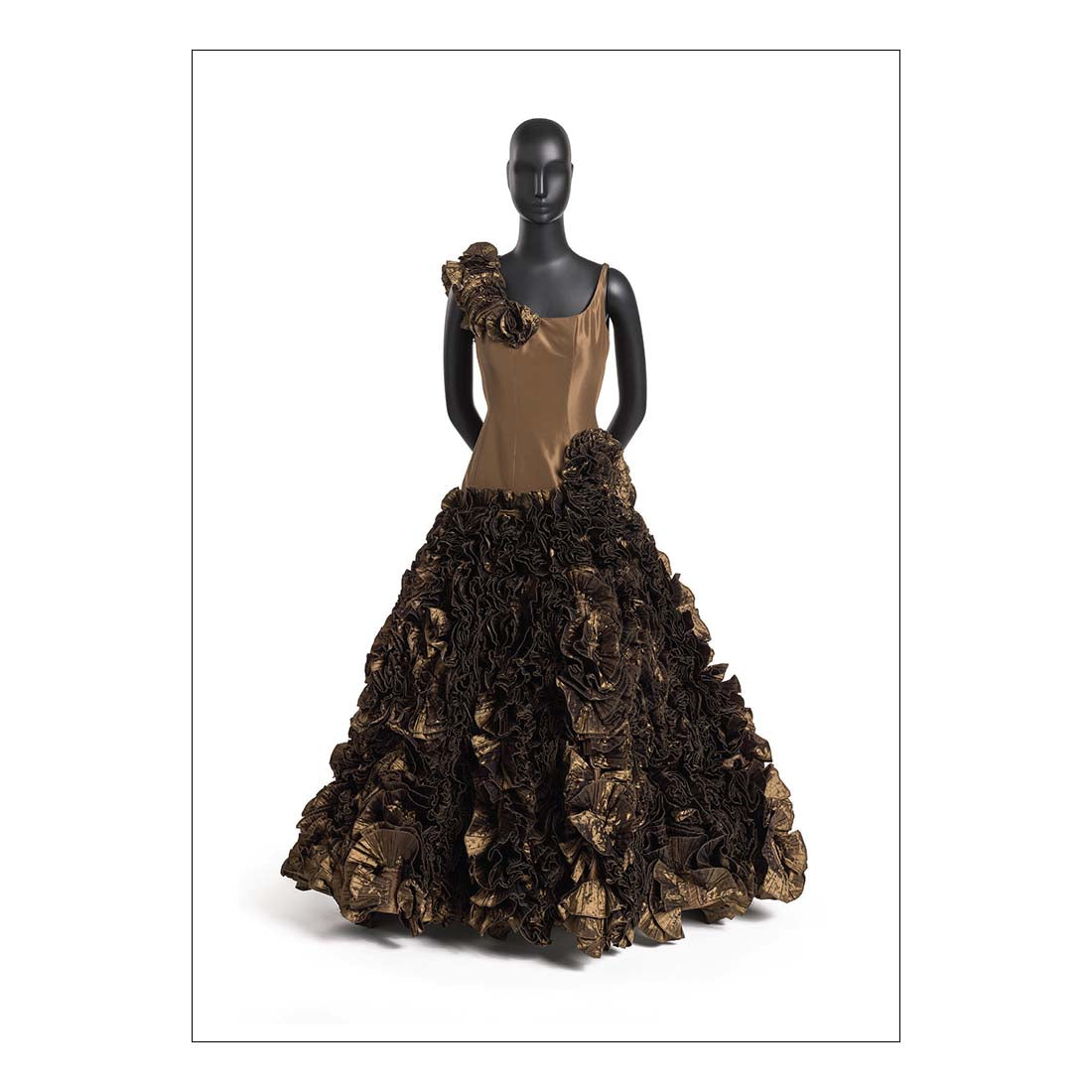 Oscar de la Renta Gown Postcard