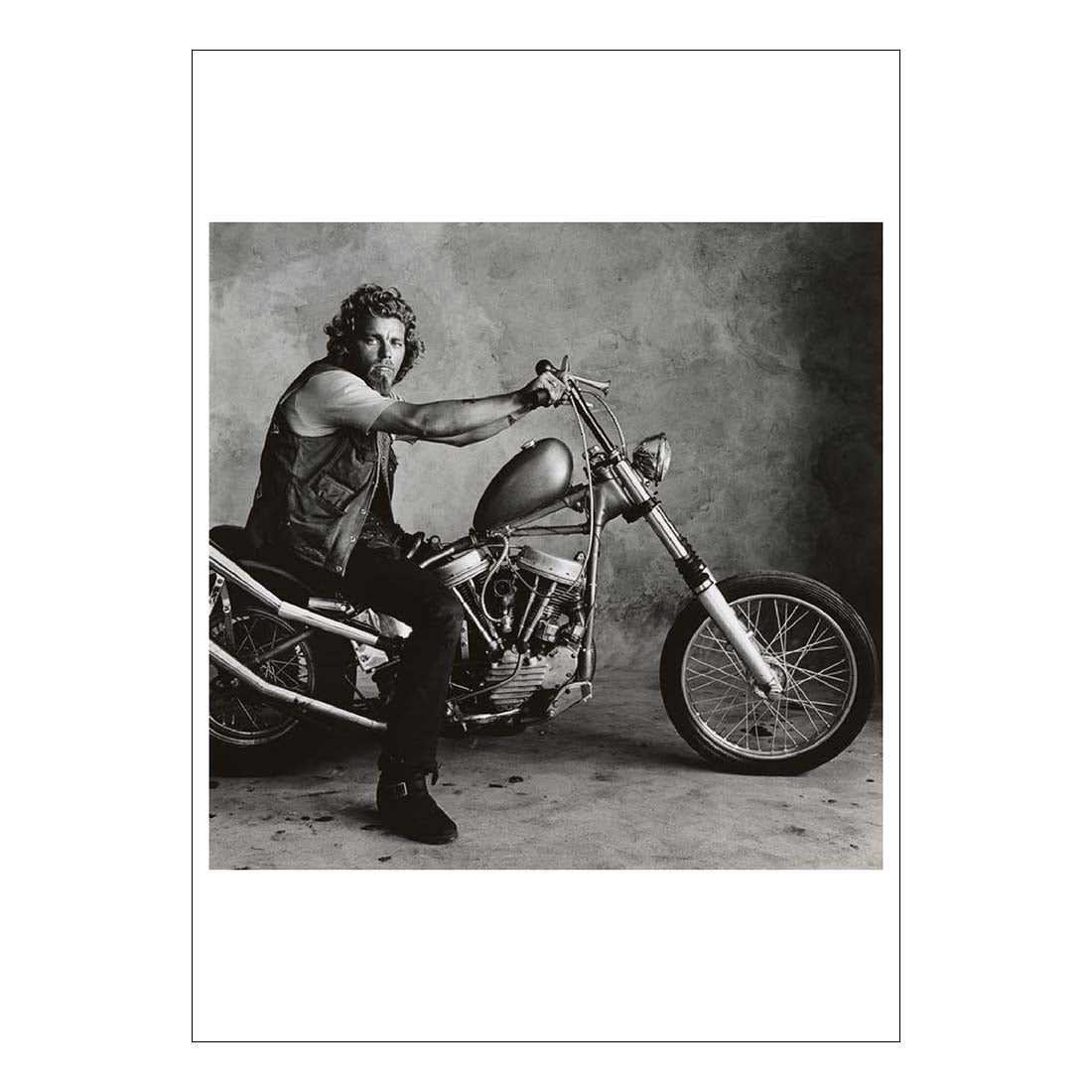 Irving Penn Hell&#39;s Angel Postcard