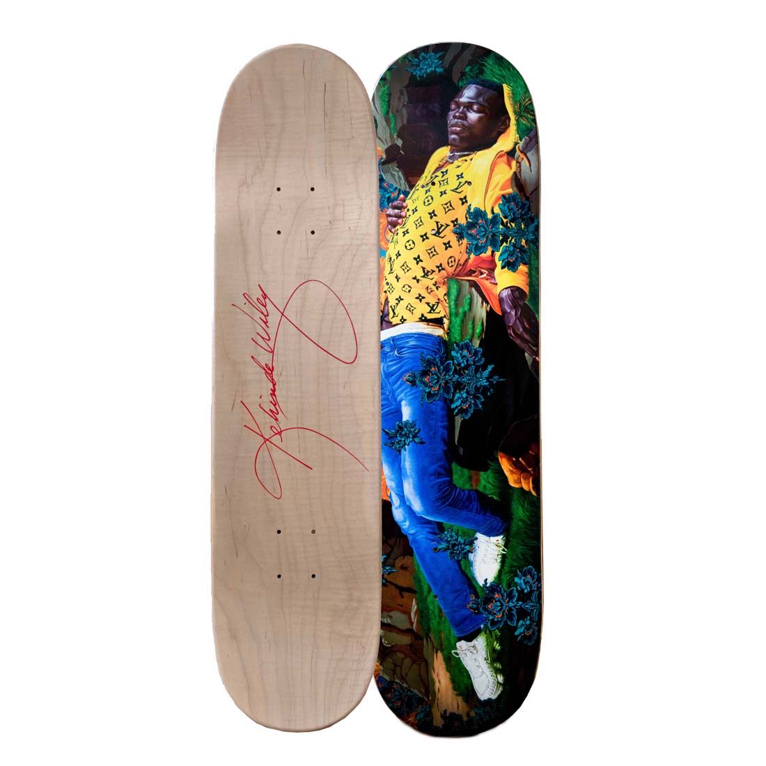 Kehinde Wiley Femme Piquée Skateboard Deck