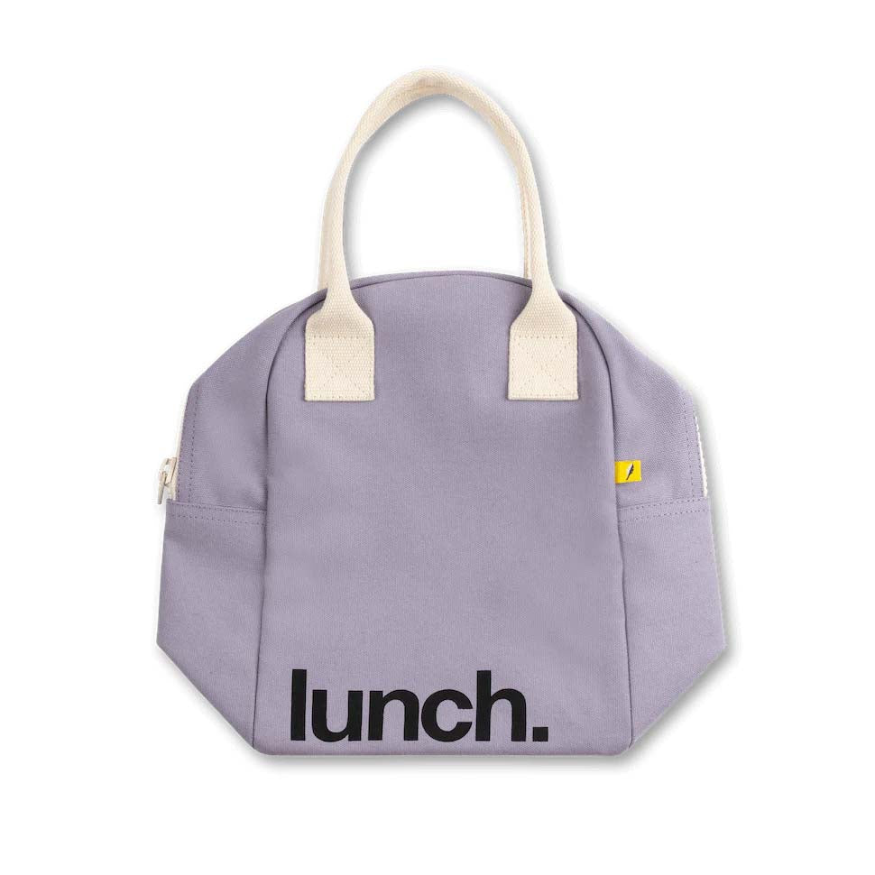 Lavender Lunch Zipper Bag