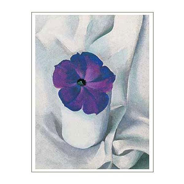 Georgia O&#39;Keeffe Petunias Notecard Folio