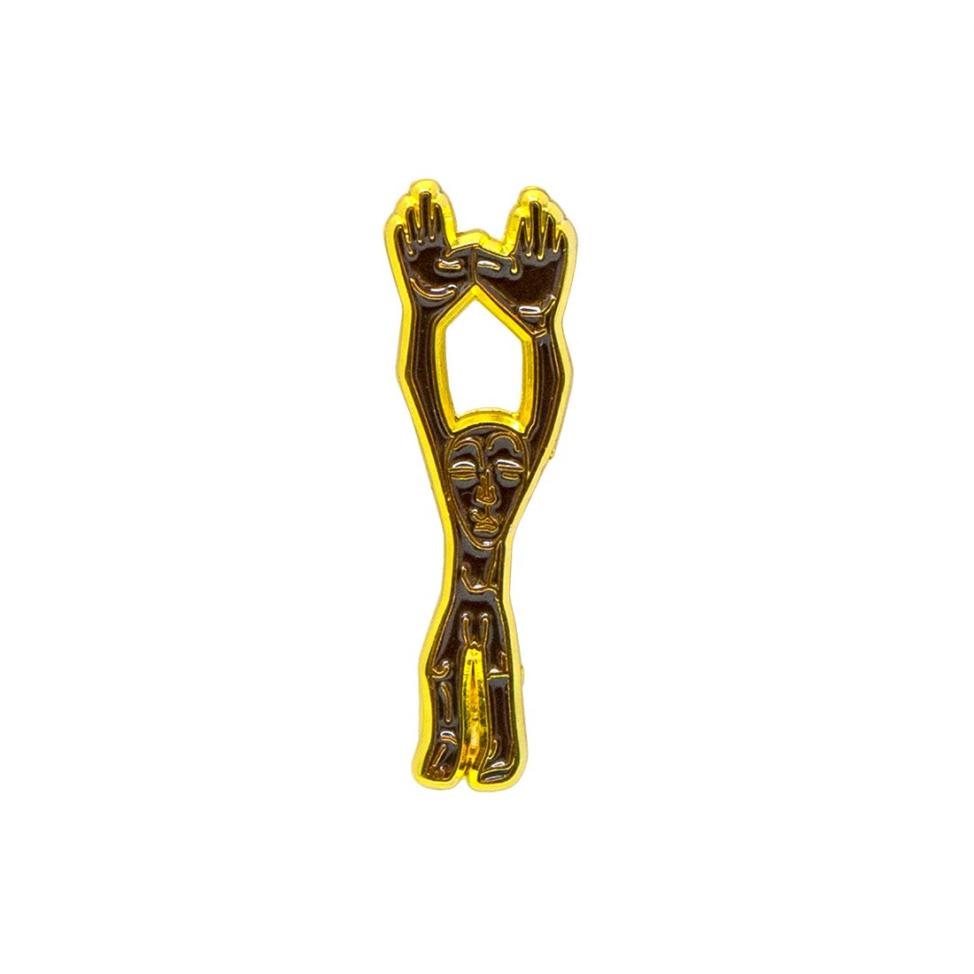 Lega Standing Figure Enamel Pin