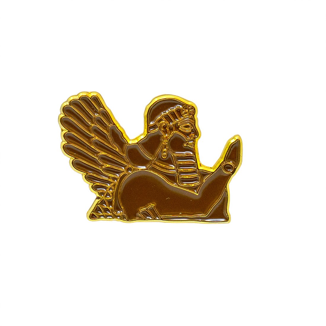 Winged Genius Enamel Pin