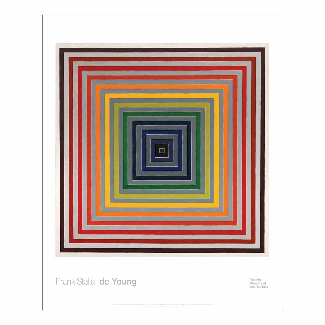 Frank Stella Lettre Sur Les Aveugles II Poster