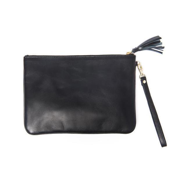 Tanya Black &amp; White Wristlet