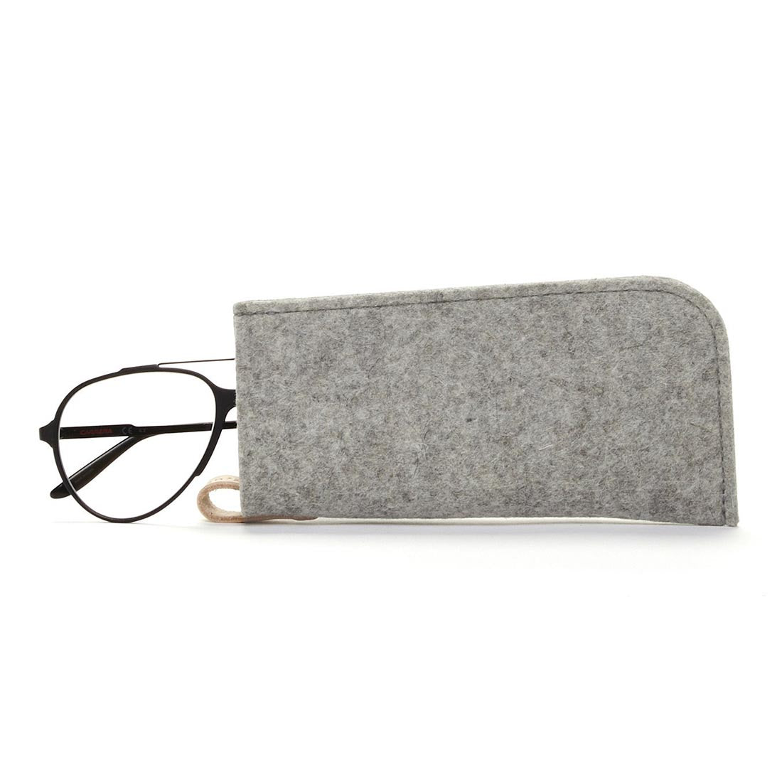 Granite Felt Eyeglass Sleeve