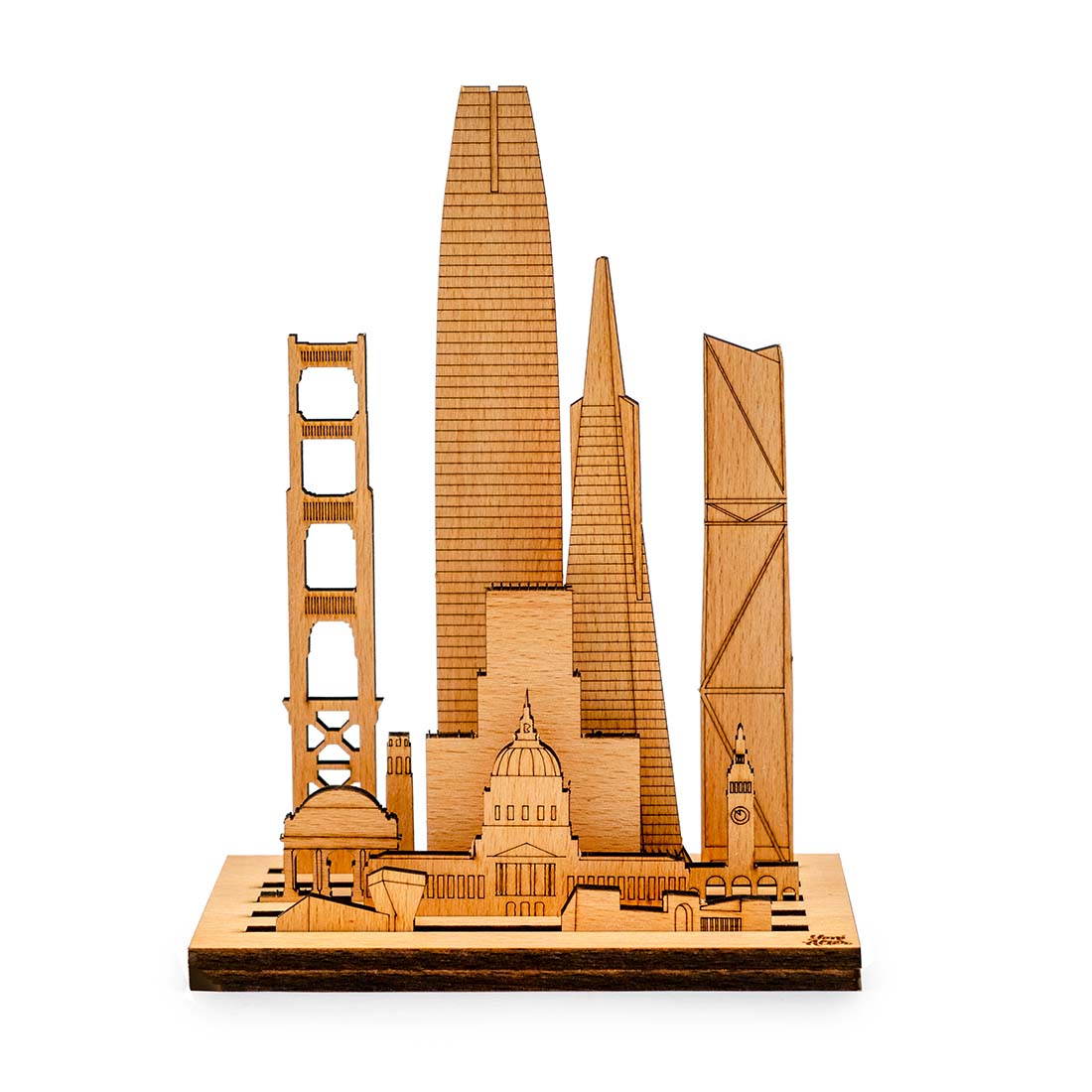 San Francisco Skyline Modular Sculpture