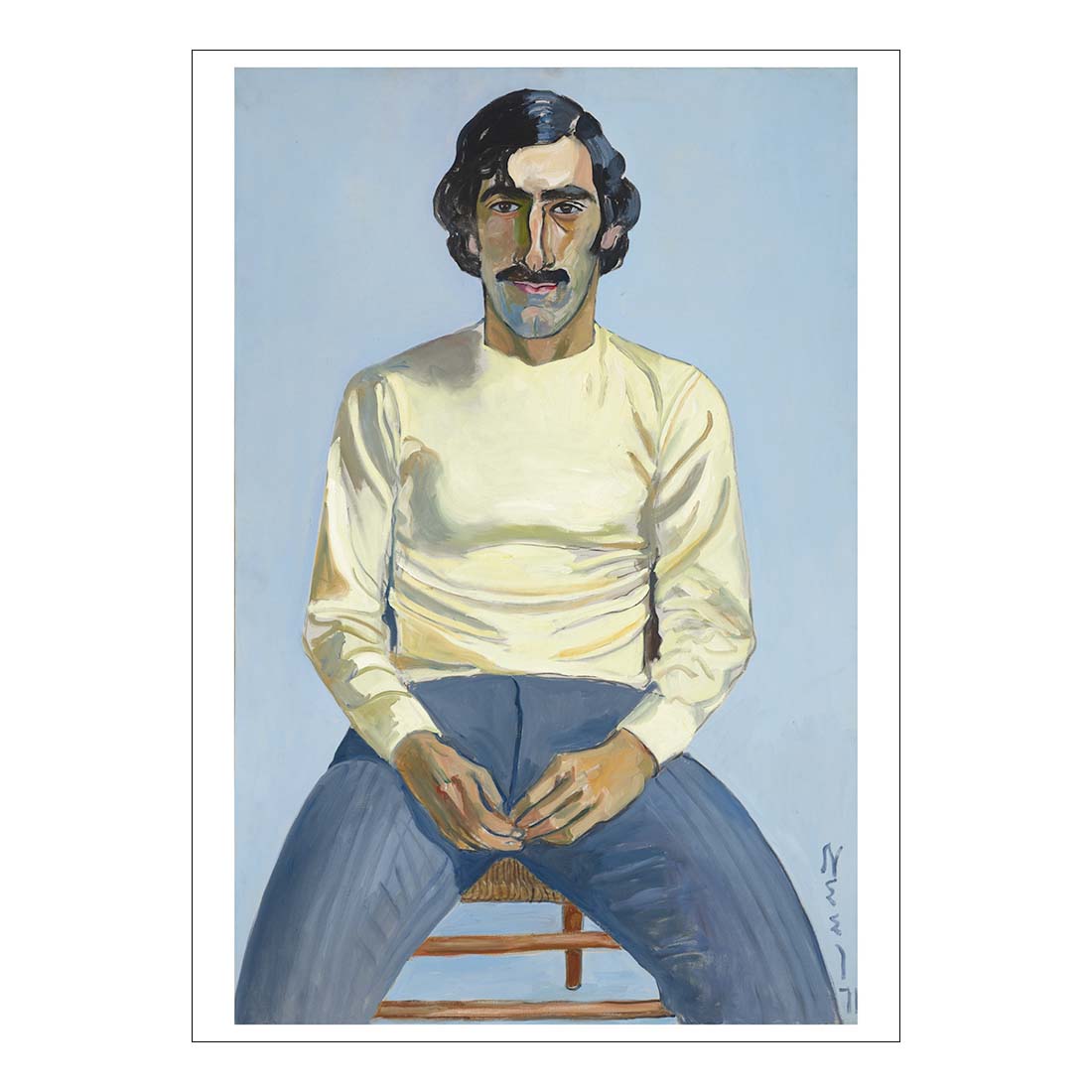 Alice Neel Robert Avedis Hagopian Postcard