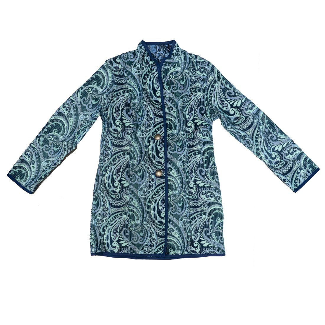 Paisley Mid-Length Jacket