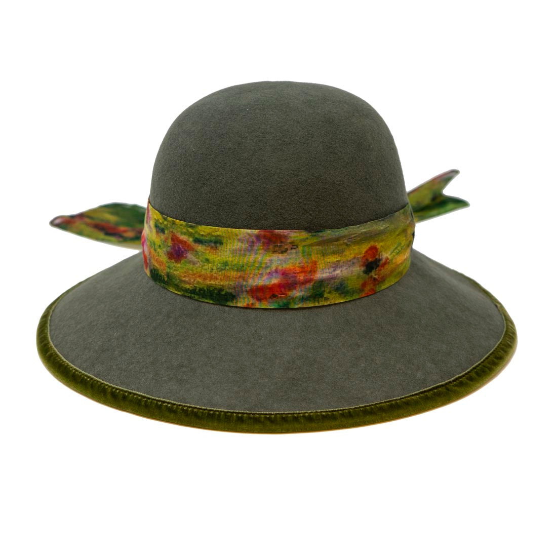 Monet Water Lilies Art Scarf Hat