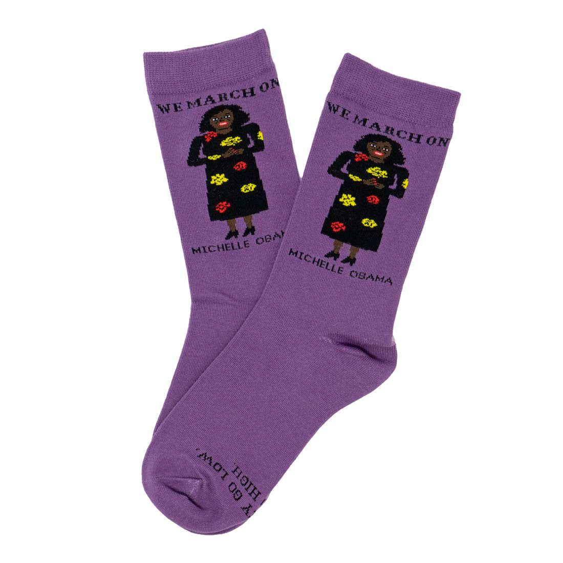 Michelle Obama Crew Socks