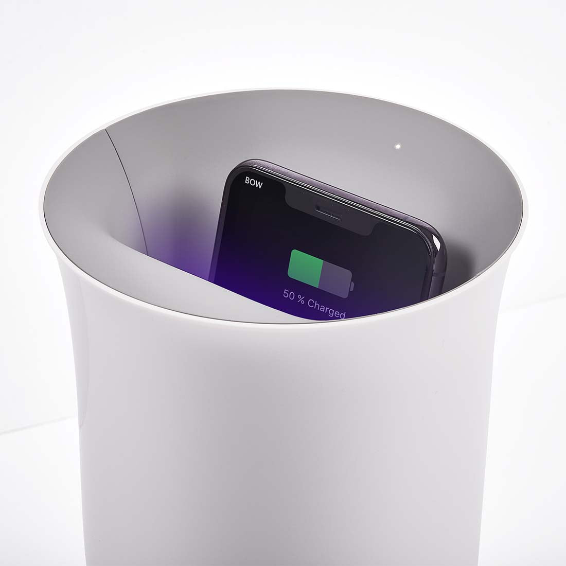 White Oblio Wireless Charger