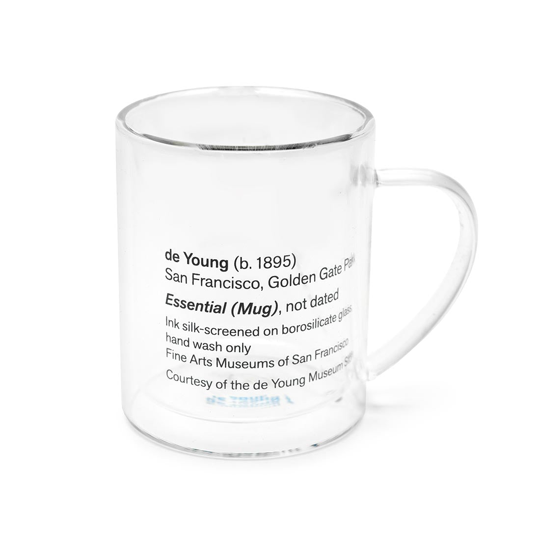 de Young Didactic Glass Mug