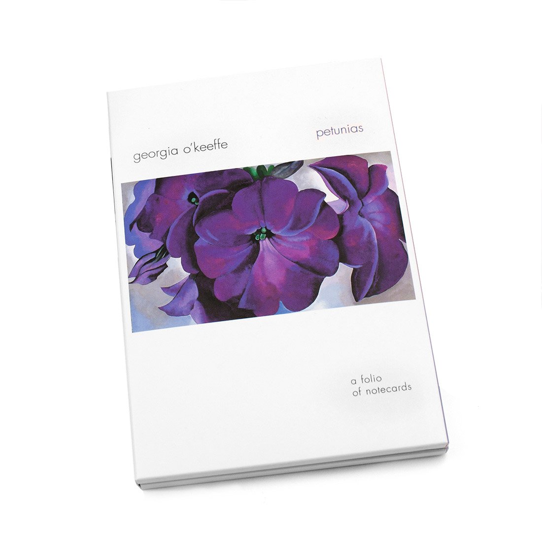 Georgia O&#39;Keeffe Petunias Notecard Folio