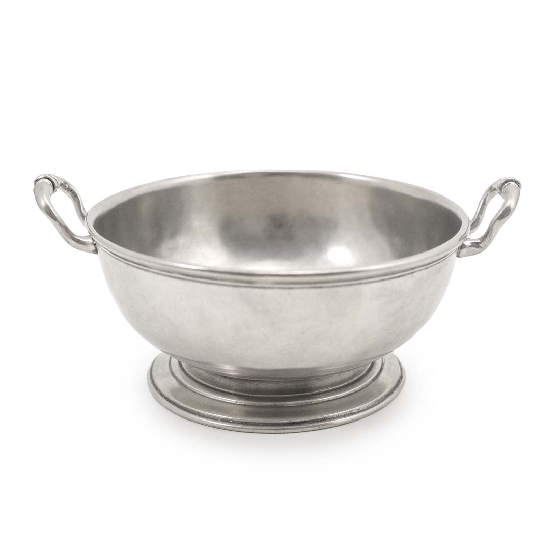 Peltro Piccolo Two-Handled Pewter Bowl