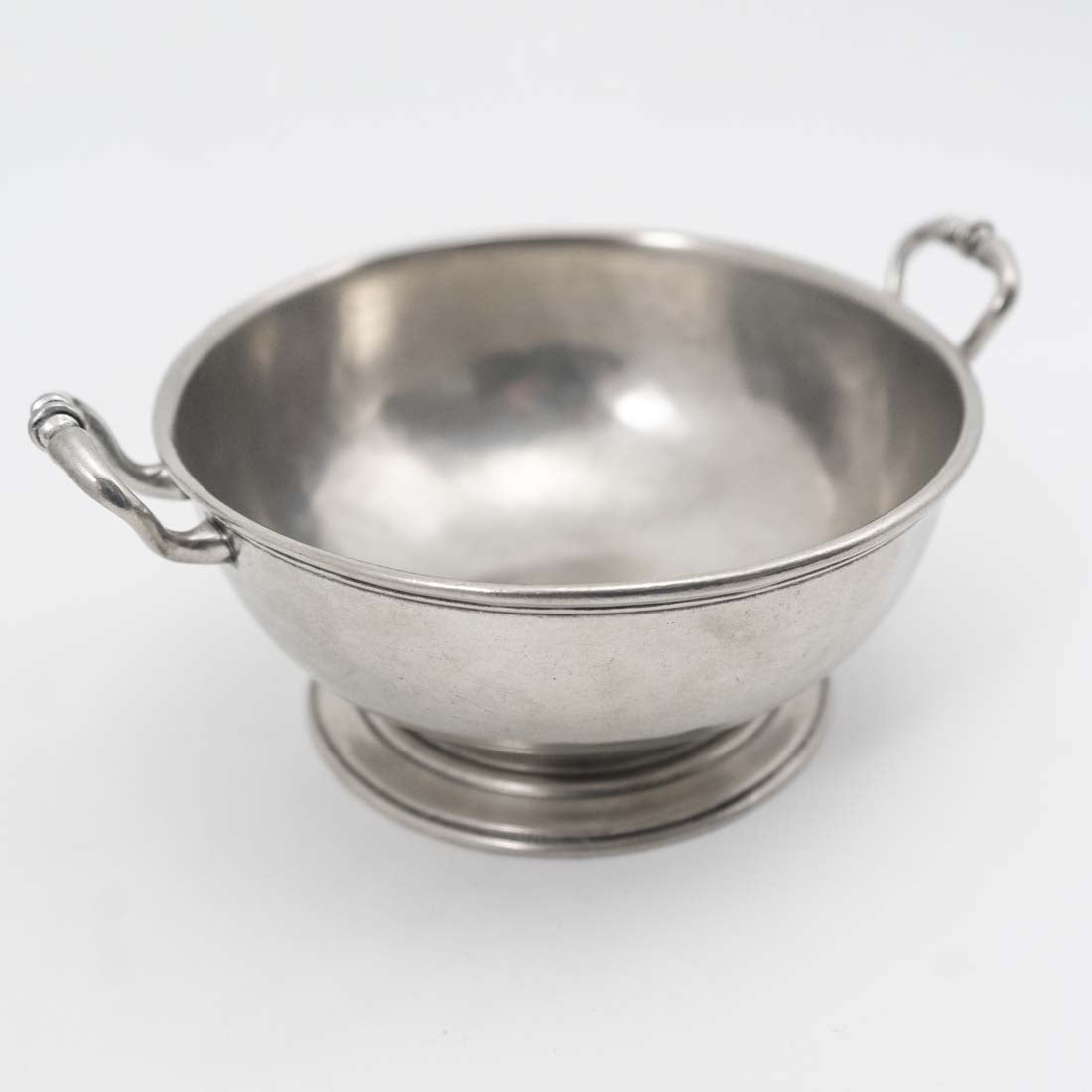 Peltro Piccolo Two-Handled Pewter Bowl