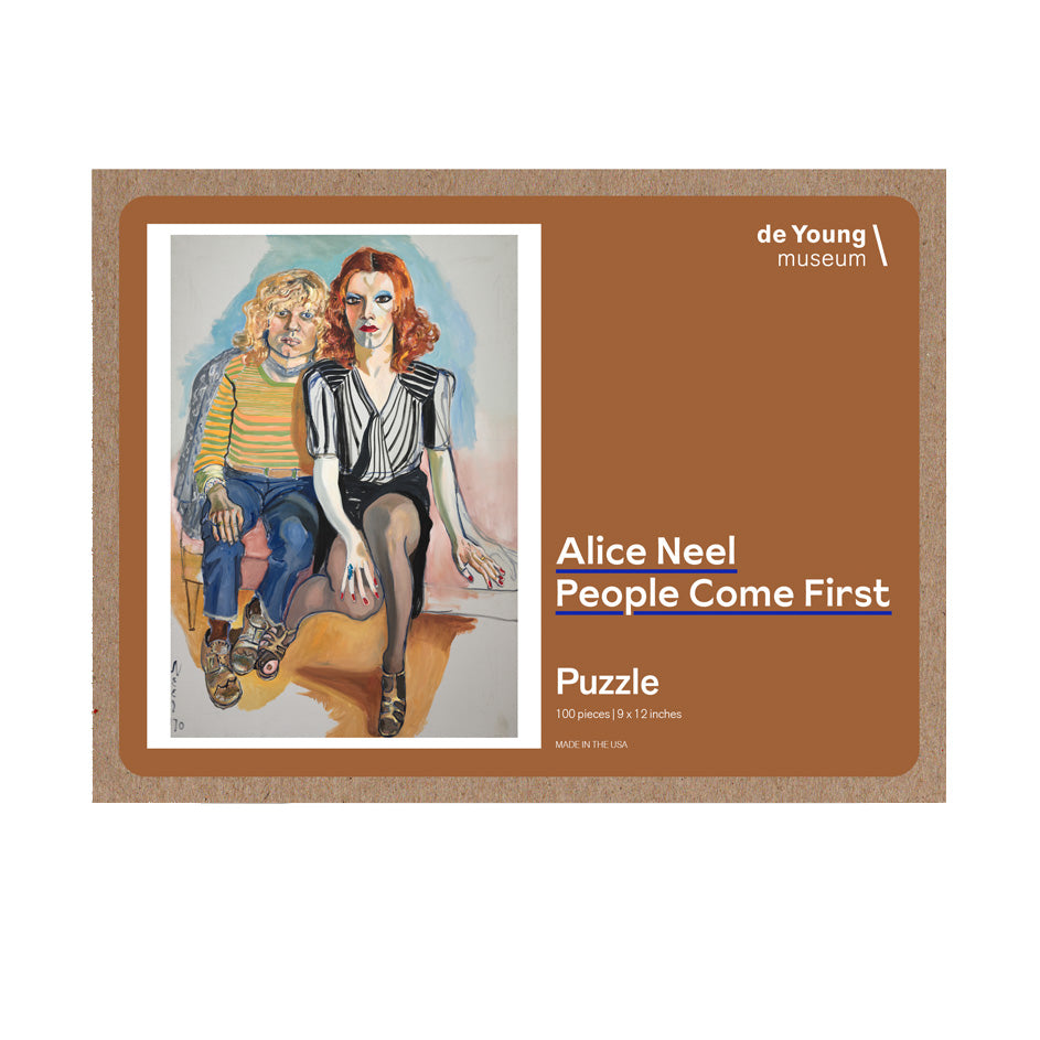 Alice Neel Jackie Curtis and Ritta Redd Mini Puzzle