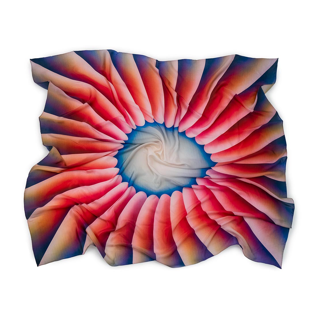 Judy Chicago Through the Flower 2 Square Scarf