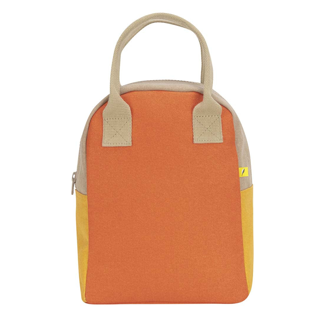 Poppy Mango Zipper Lunch Bag