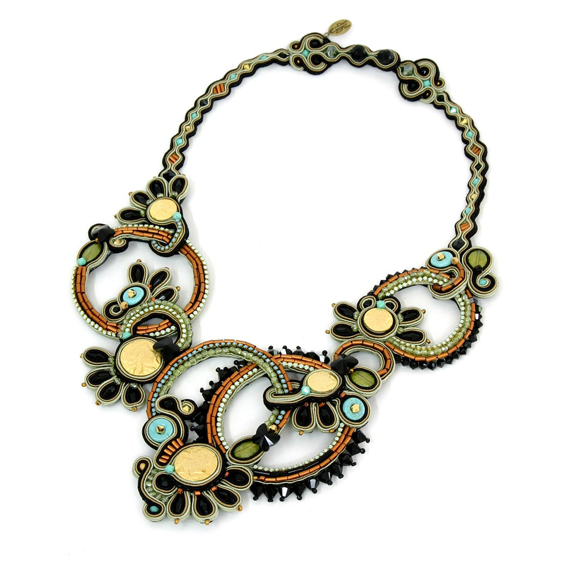 Adesso Embroidered Necklace