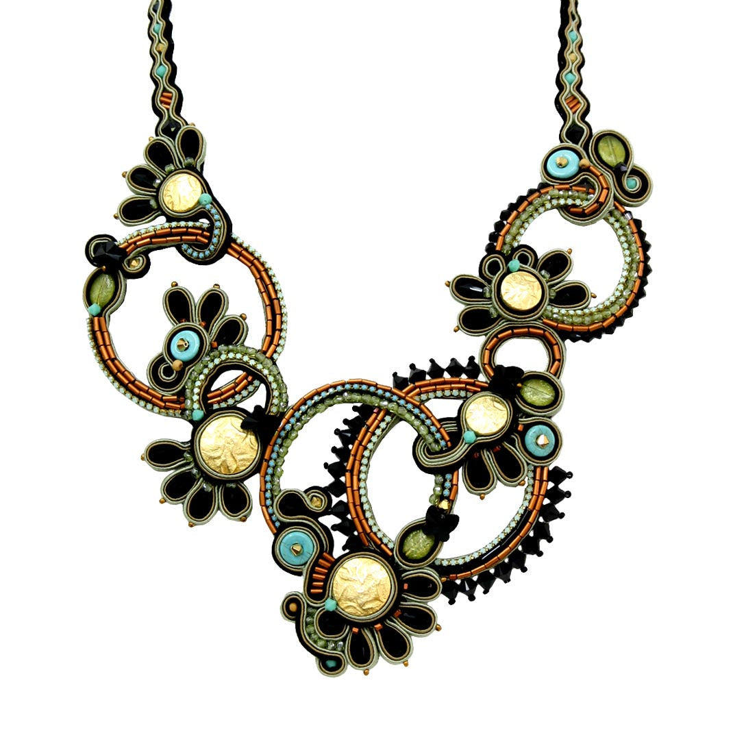 Adesso Embroidered Necklace