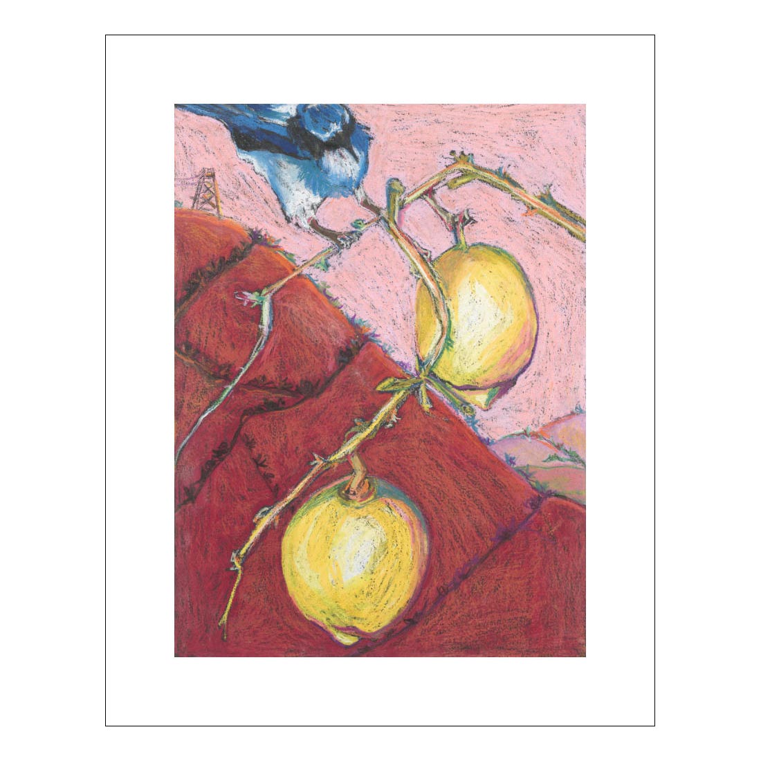 Gantz Blue Jay and Lemons Prints